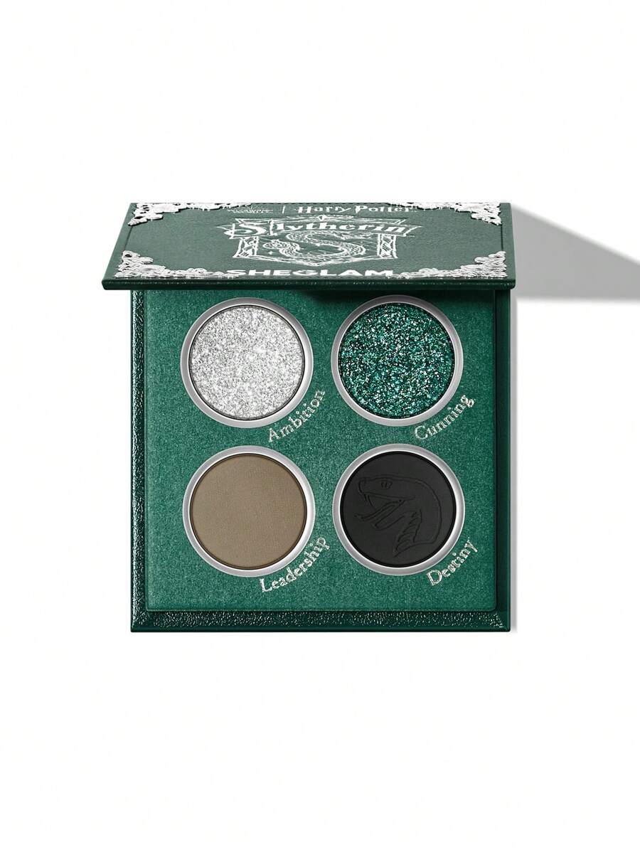 Paleta de Sombra 4 Cores Sonserina Harry Potter