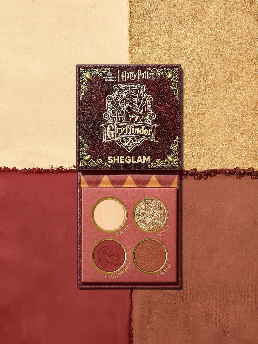 Paleta de Sombra 4 Cores Gryffindor Harry Potter