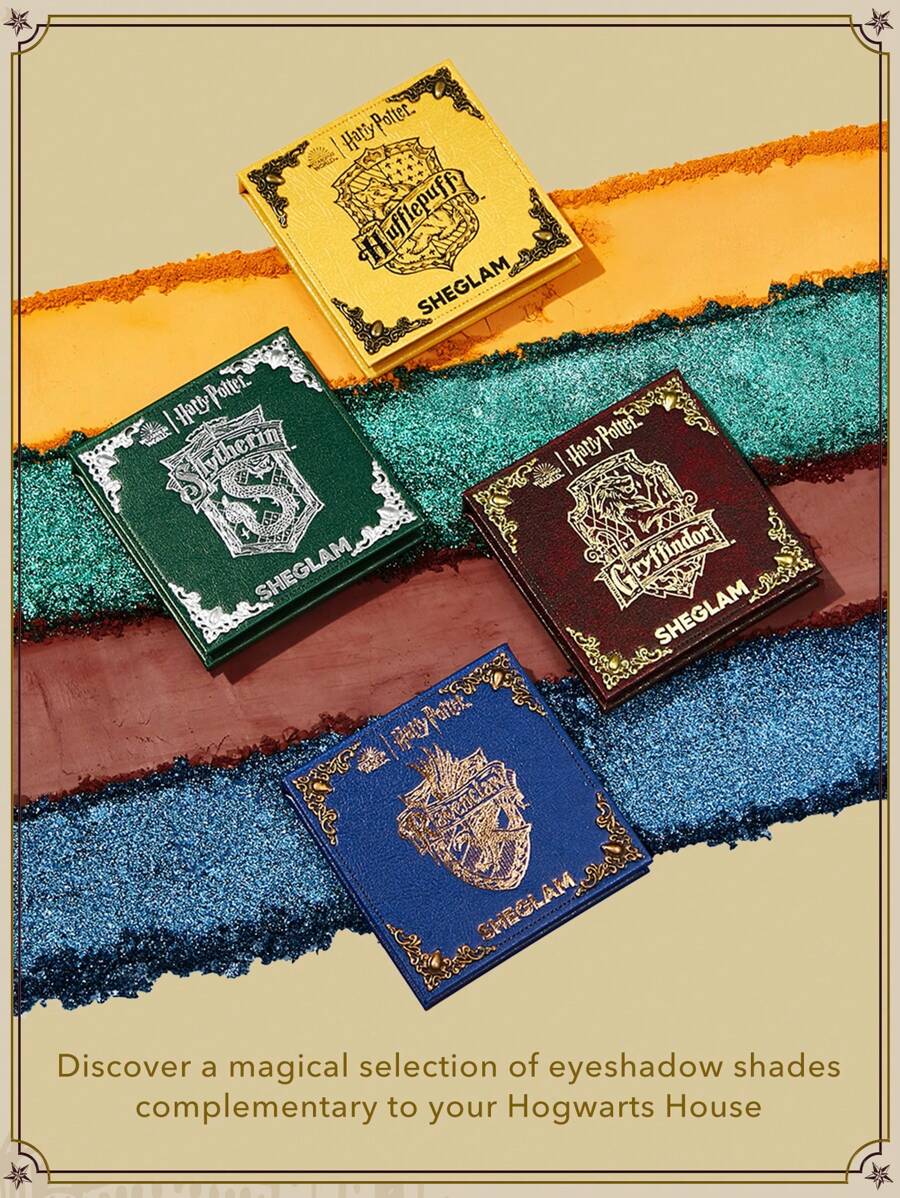 Paleta de Sombra 4 Cores Gryffindor Harry Potter