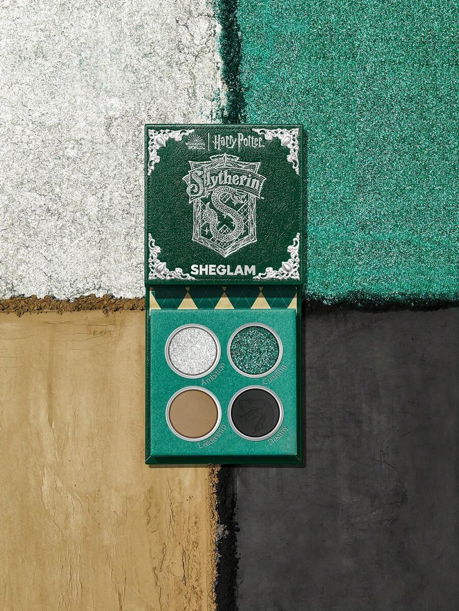 Paleta de Sombra 4 Cores Sonserina Harry Potter