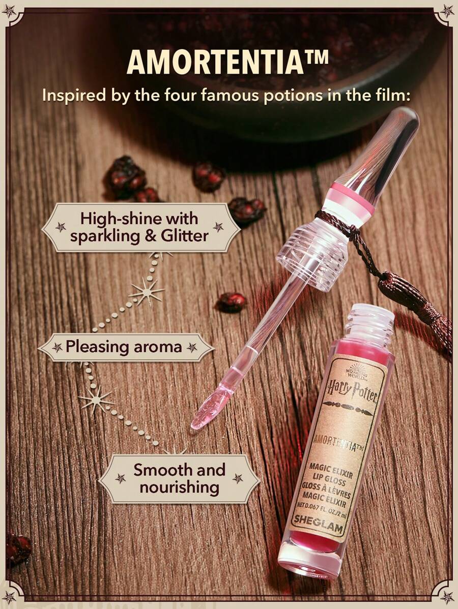 Elixir Magico Gloss Labial Poção Amortentia Harry Potter