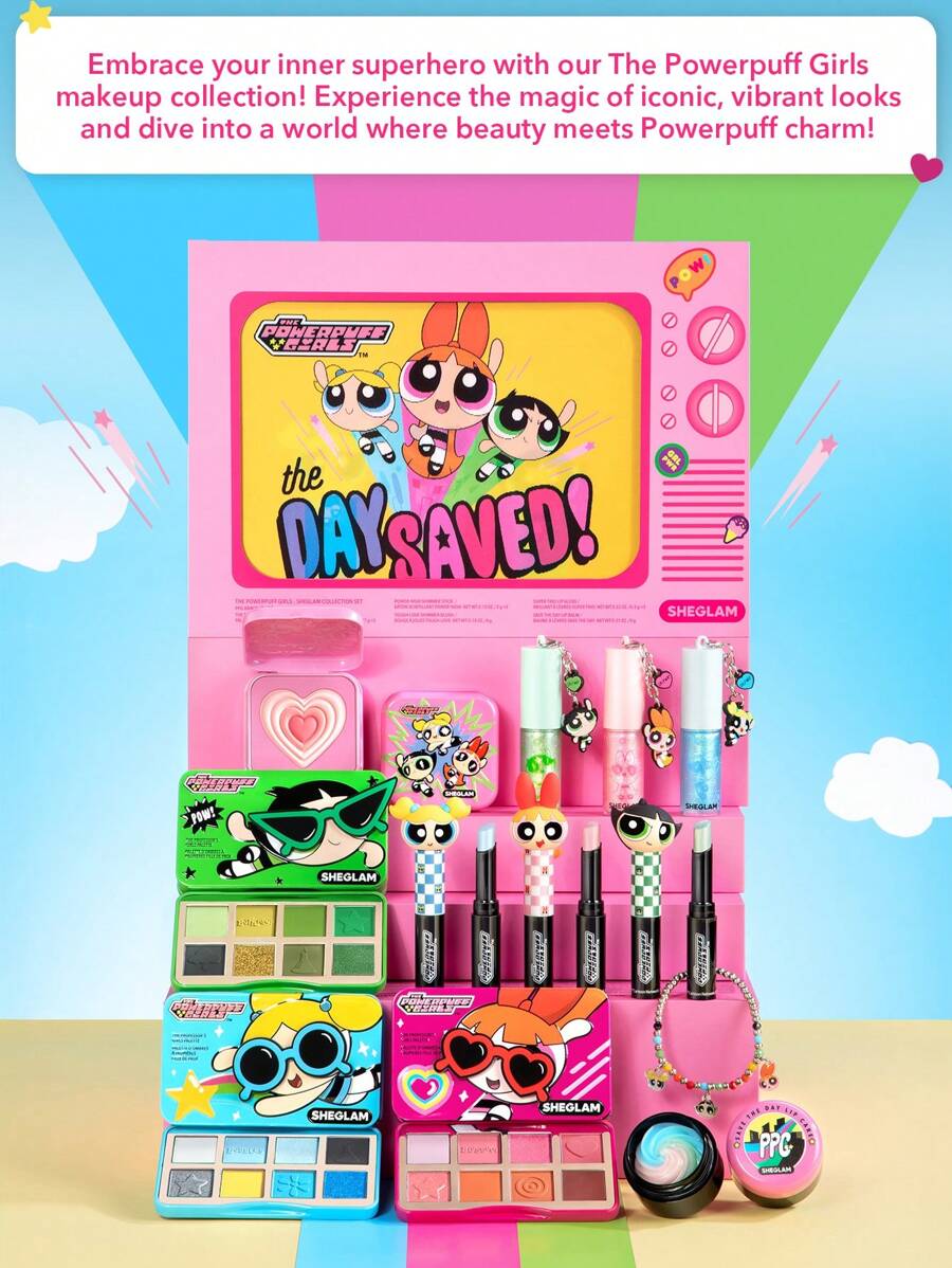 Paleta De Sombras Lindinha As Meninas Super Poderosas