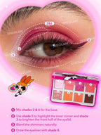 Paleta De Sombras Florziha As Meninas Super Poderosas
