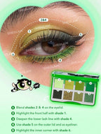 Paleta De Sombras Docinho As Meninas Super Poderosas