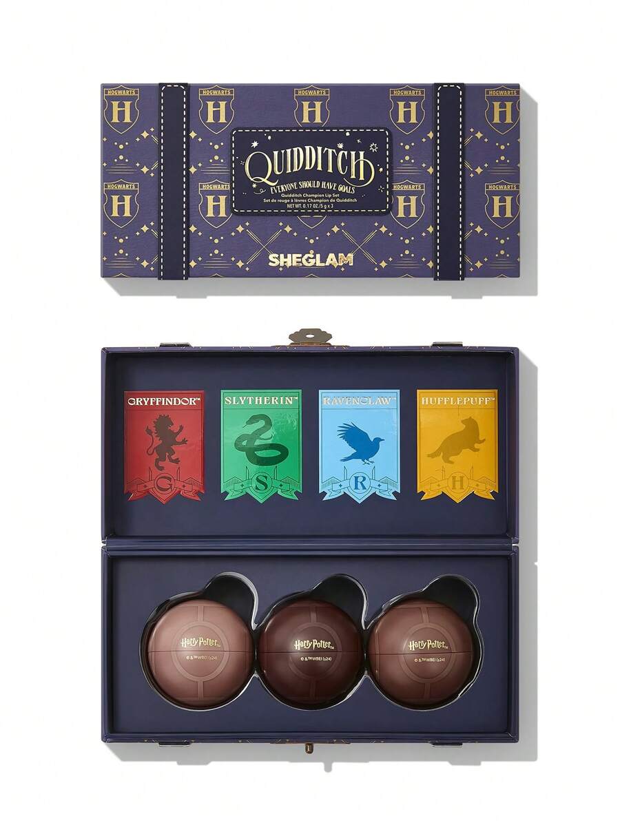 Conjunto de Batons Campeão de Quadribol 3 Peças Harry Potter