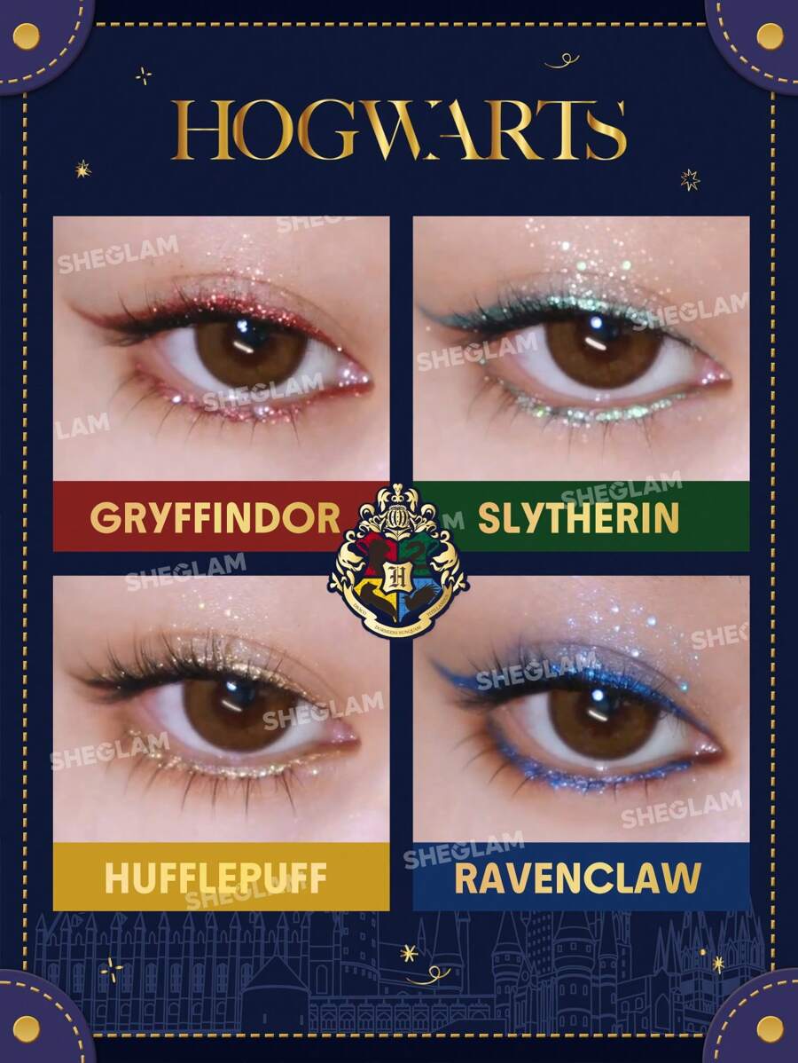 Conjunto de Delineadores Houses Of Glitter Multi-Uso Harry Potter