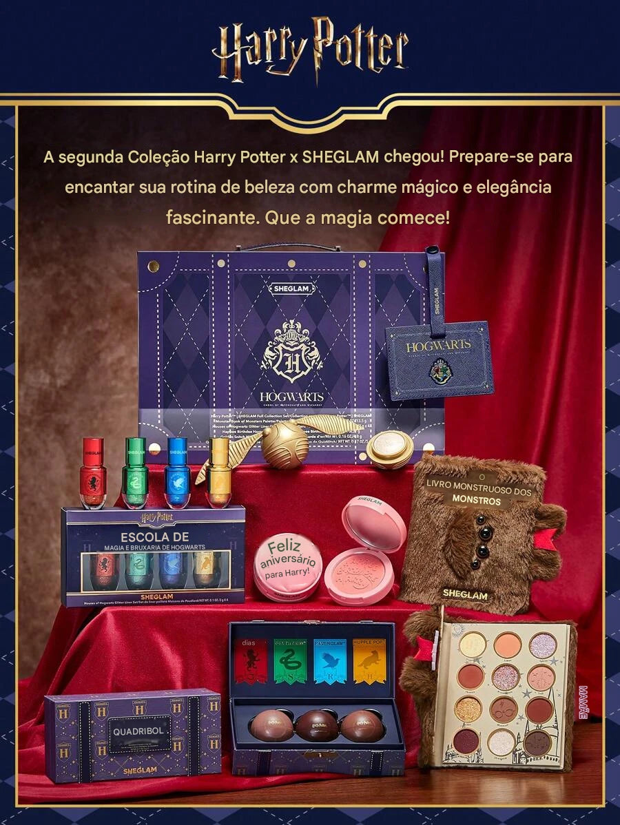 Paleta Livro dos Monstros Antiborrões Harry Potter