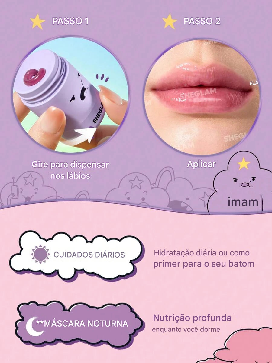 Oh My Glob Máscara Labial Colorida Hora de Aventura