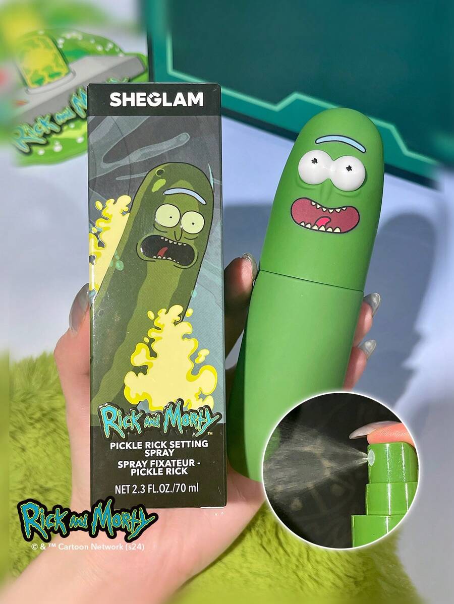Pickle Rick Fixador Spray Hidratante