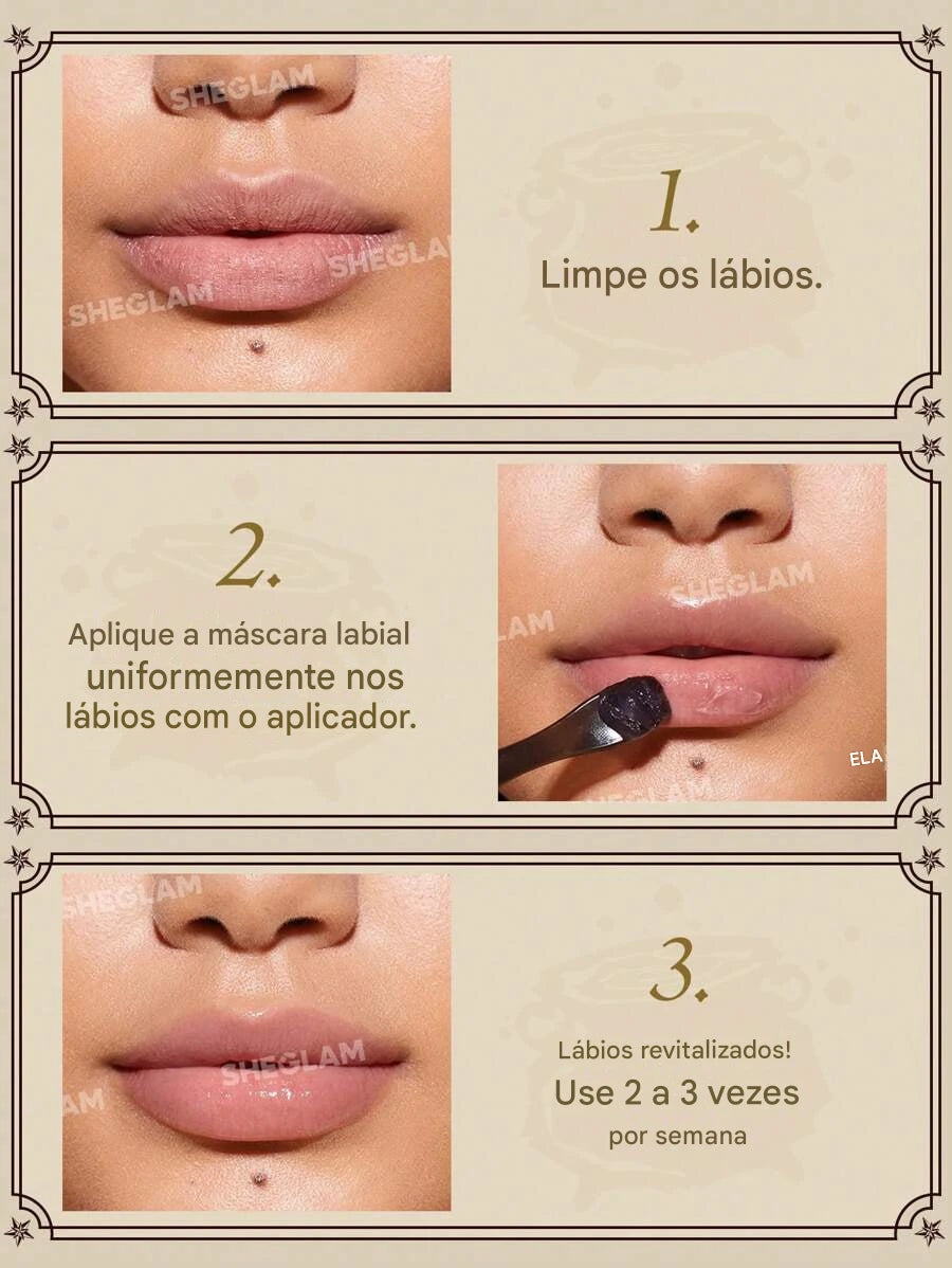 Máscara Labial Caldeirão Mágico Gel Hidratante Harry Potter