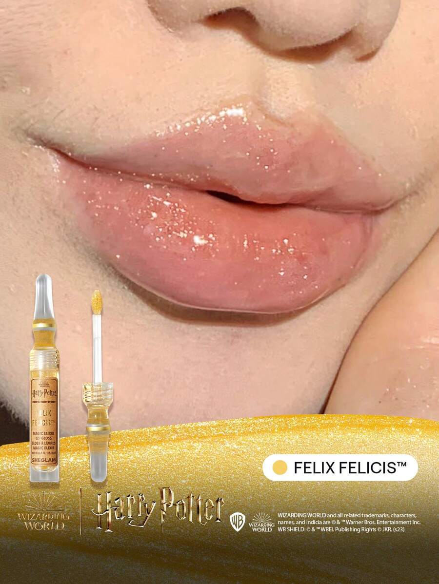 Elixir Magico Gloss Labial Poção Felix Felicis Harry Potter