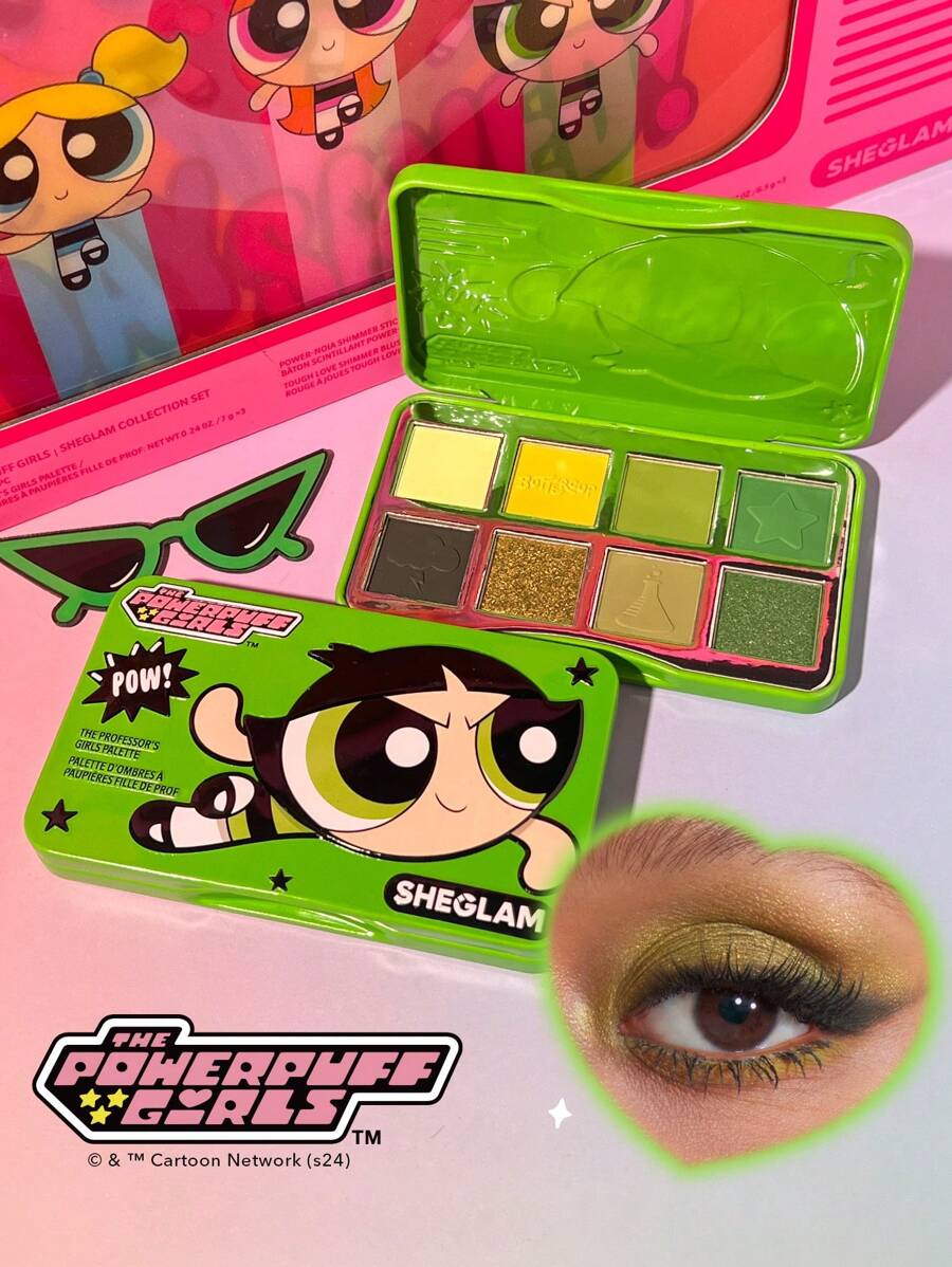 Paleta De Sombras Docinho As Meninas Super Poderosas