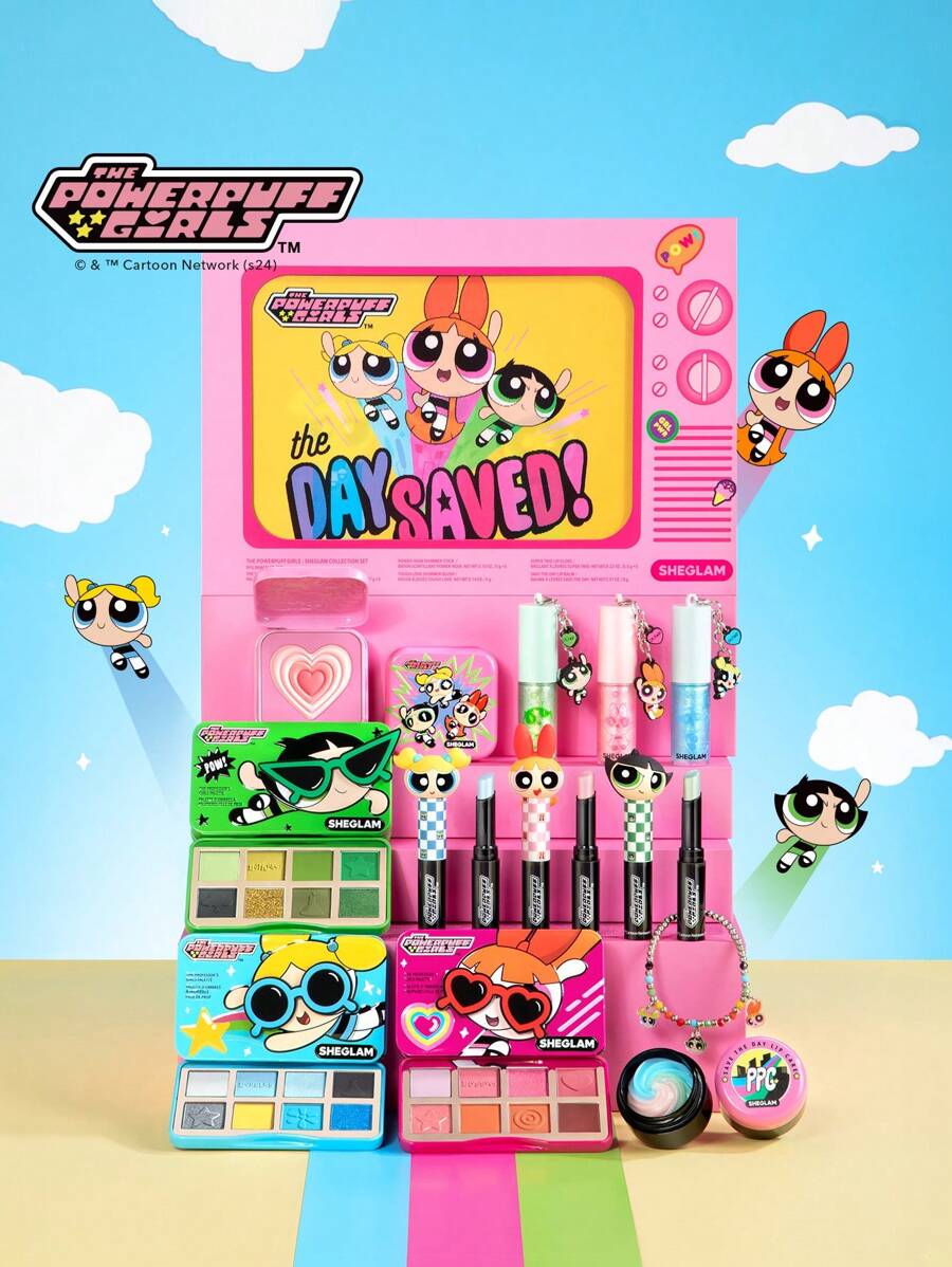 Coleção de Maquiagem Completa As Meninas Super Poderosas