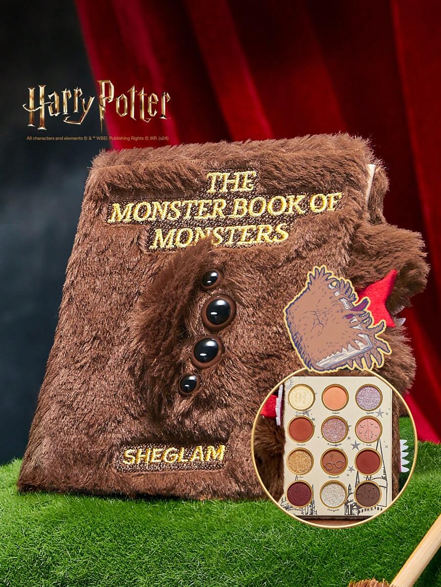 Paleta Livro dos Monstros Antiborrões Harry Potter