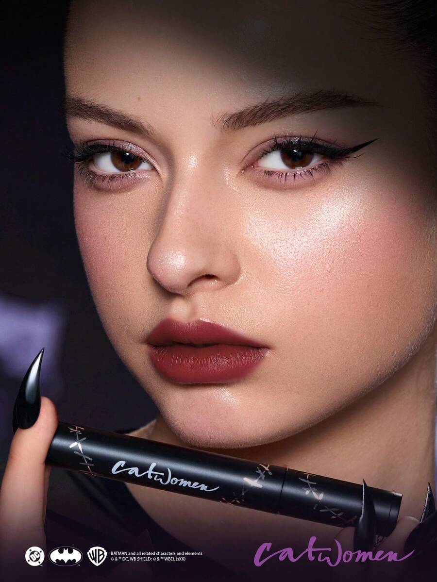 Fim Rápido Tinta Labial Removível Mulher Gato
