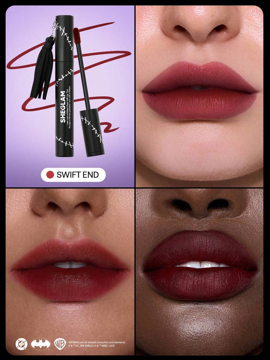 Fim Rápido Tinta Labial Removível Mulher Gato