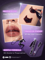 Apostas Altas Tinta Labial Removível Mulher Gato