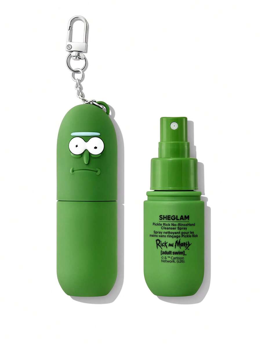Pickle Rick Spray Higienizador De Mãos