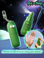 Pickle Rick Spray Higienizador De Mãos