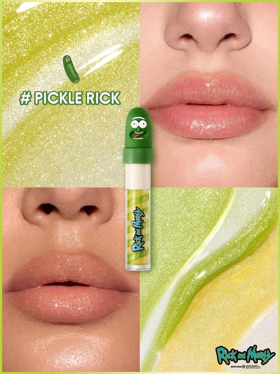 Pickle Rick Multiverso Redemoinho Gloss Labial