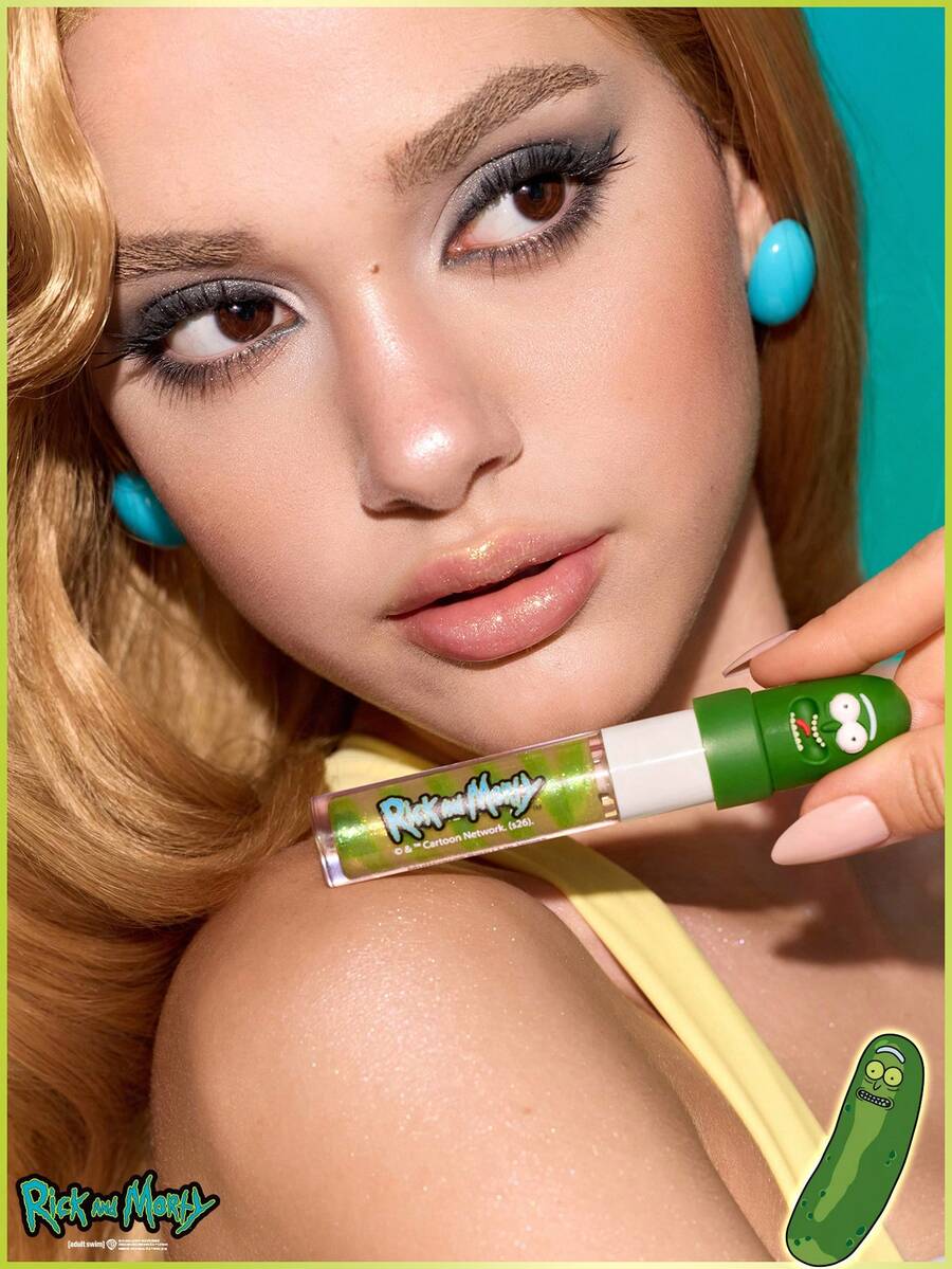 Pickle Rick Multiverso Redemoinho Gloss Labial