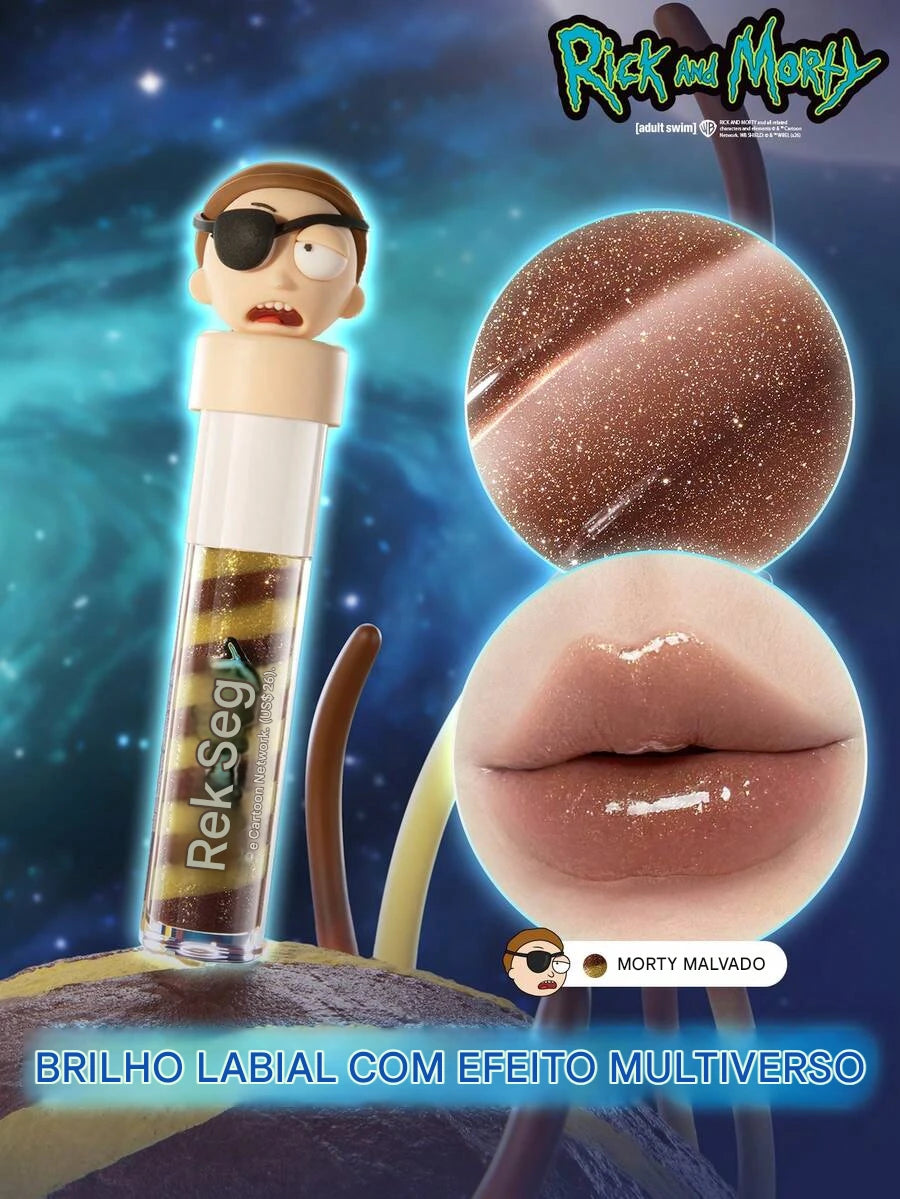Morty Malvado Multiverso Redemoinho Gloss Labial