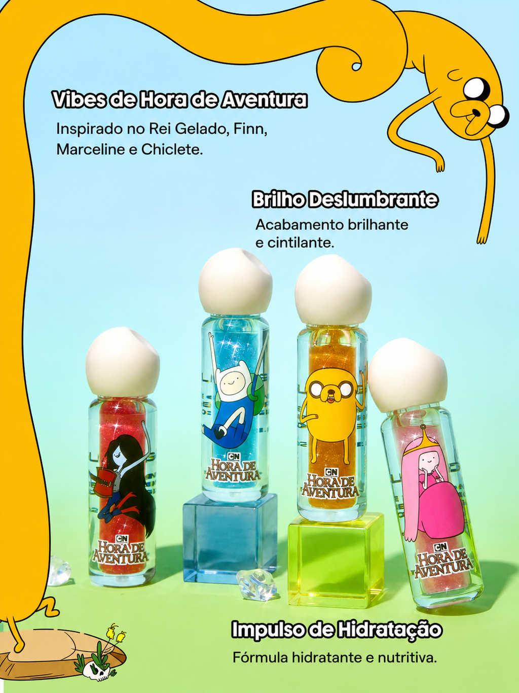 Gloss Labial Finn Hora de Aventura