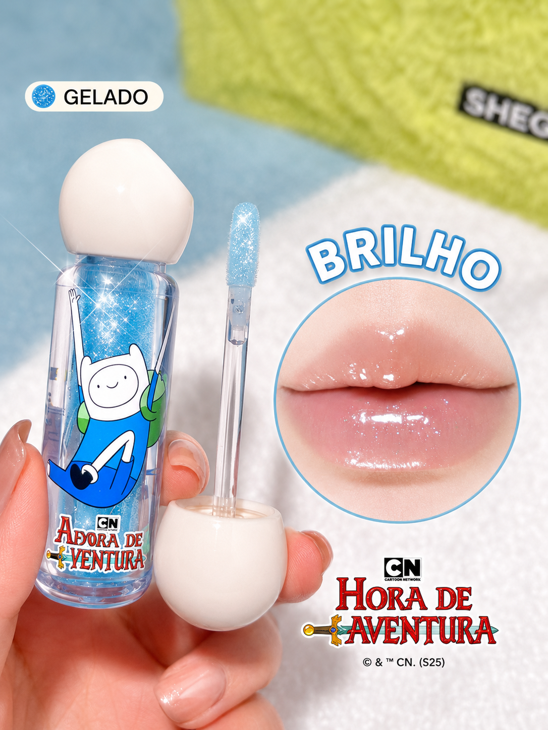 Gloss Labial Finn Hora de Aventura