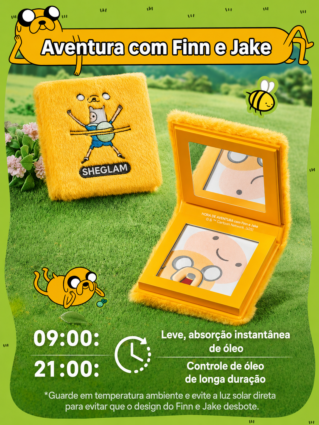 Coleção de Maquiagem Completa Hora de Aventura