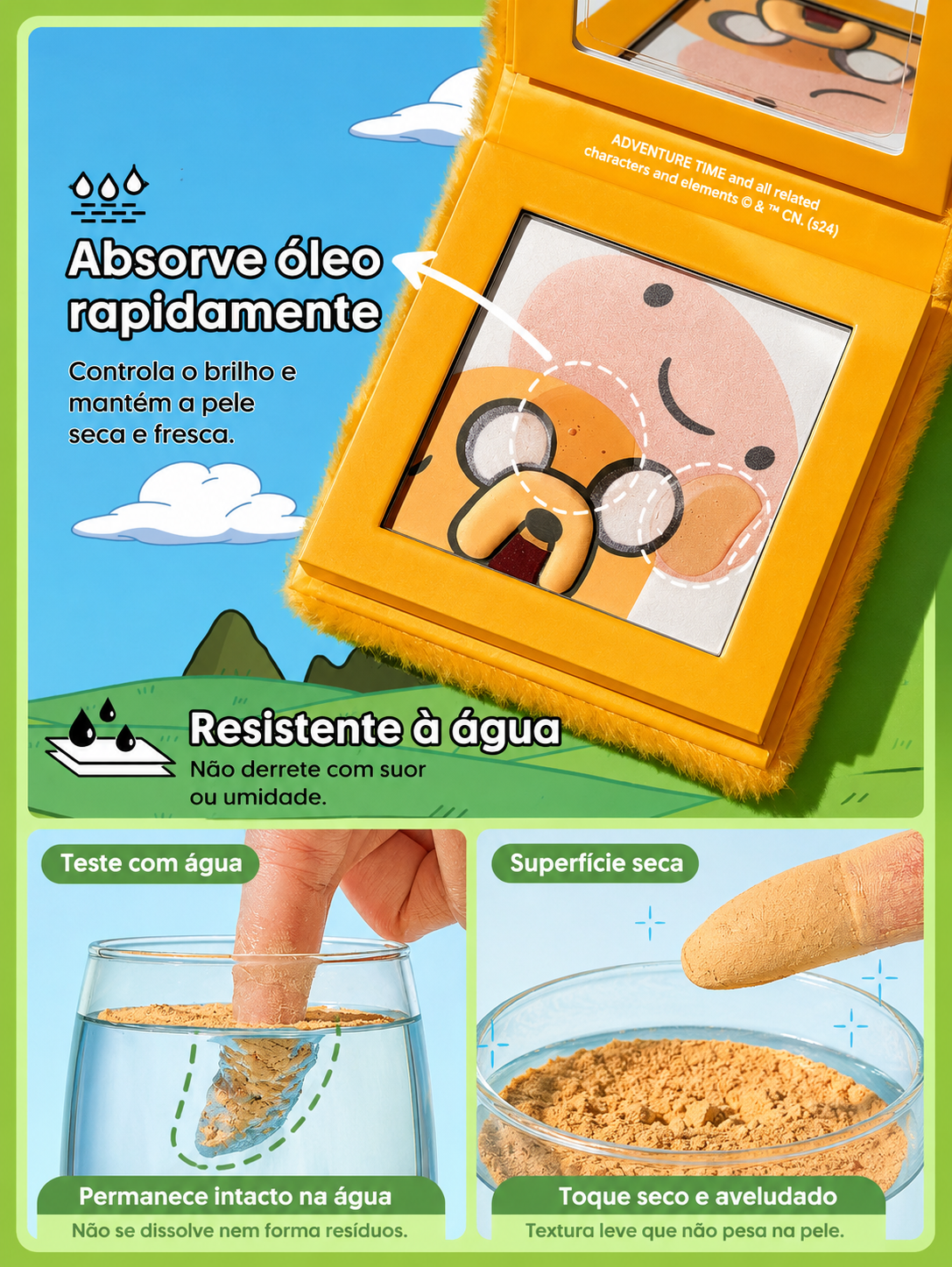 BFF Pó Finalizador Hora de Aventura