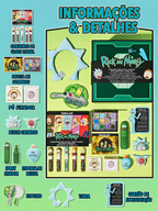 Coleção de Maquiagem Completa Rick and Morty