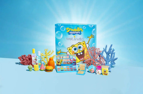 Coleção de Maquiagem Completa Bob Esponja Calça Quadrada