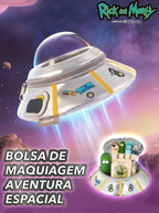 Bolsa De Maquiagem Aventura Espacial Rick and Morty