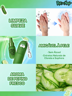 Pickle Rick Spray Higienizador De Mãos
